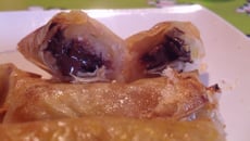 Nems chocolat ,banane