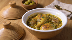 Tajine de poulet aux olives à la marocaine