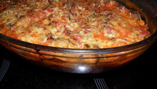 Gratin de courgettes à la provençale très facile