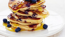 Blueberry pancakes