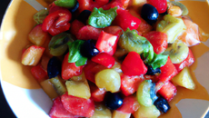 Salade de fruits pimentée