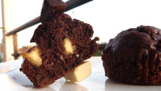 Muffins légers double choco & courgettes