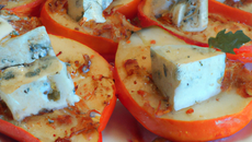 Poires paprika et roquefort