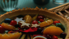Tarte exotique de Noël
