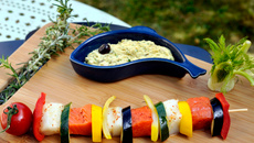 Grillade de poissons sauvages d'alaska, sauce façon vitello au saumon sauvage en boîte