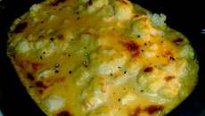 Gratin de choux-fleurs à la béchamel