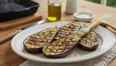 Aubergines au grill