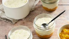 Riz au lait de chèvre coco/mangue