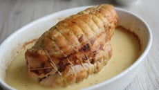 Rôti de dinde au four et léger