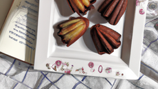 Madeleine au chocolat