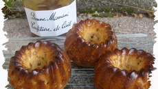 Muffins à la confiture de lait