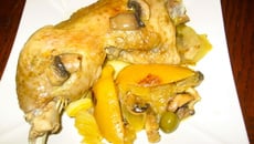 Cuisse de dinde aux citrons confits