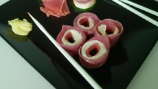 Makis de jambon