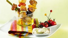 Brochettes de poulet à l'orientale