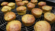 Cakes aux courgettes et à la menthe