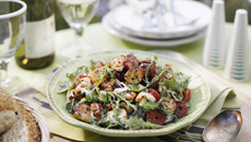 Salade poulet et chorizo