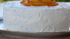 Gâteau potimarron, chocolat et son glaçage au fromage frais