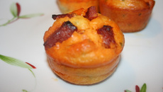 Muffins au chorizo maison