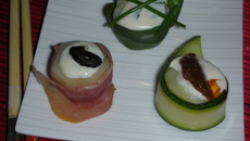 Sushi fantaisie au reblochon