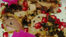 Grenadin de veau au poivre fleur et au shiso