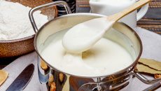 La sauce béchamel et ses variantes