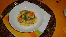 Saint Jacques sur fondue de poireaux