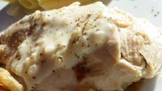 Pintade à la crème d'estragon