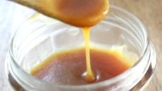 Caramel de rhubarbe
