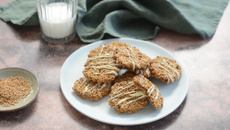 Biscuits sésame en 2 ingrédients