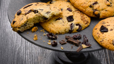 Cookies au chocolat et aux olives