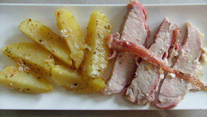 Rôti de porc au chèvre de Mamigoz