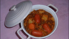 Cassolette de lentilles