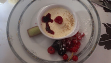 Panna cotta des temps anciens