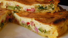 Quiche façon ratatouille