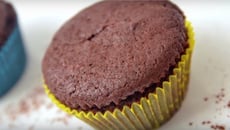 Muffins tout chocolat au micro-ondes