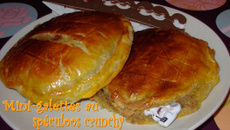 Mini-galettes des rois au spéculoos crunchy