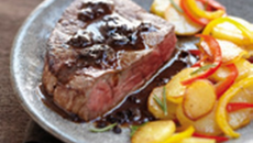 Filet de bœuf de Chalosse grillé à la tapenade