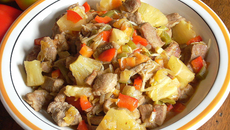 Emincé de porc à l'aigre-doux