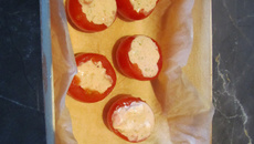 Tomate cerises aux cacahuètes