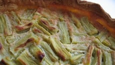 Ma tarte à la rhubarbe