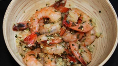 Crevettes ail de Lomagne et persil