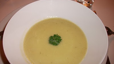 Velouté de courgettes fait maison