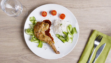 Gigolettes de lapin à la Teriyaki