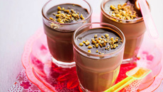 Panna cotta au chocolat et Carambar