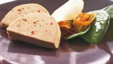 Croustillant de Foie Gras aux Légumes