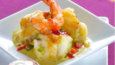 Crevettes vanillées