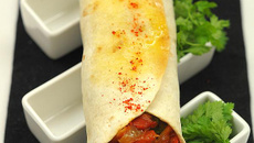 Fajitas de poulet à la ratatouille Cassegrain