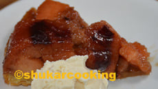 Tatin feuilletée aux coings