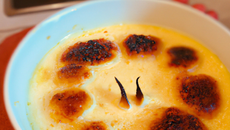 Crème brûlée au lait de coco