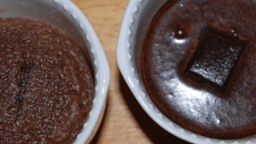 Fondant au chocolat au cœur tendre